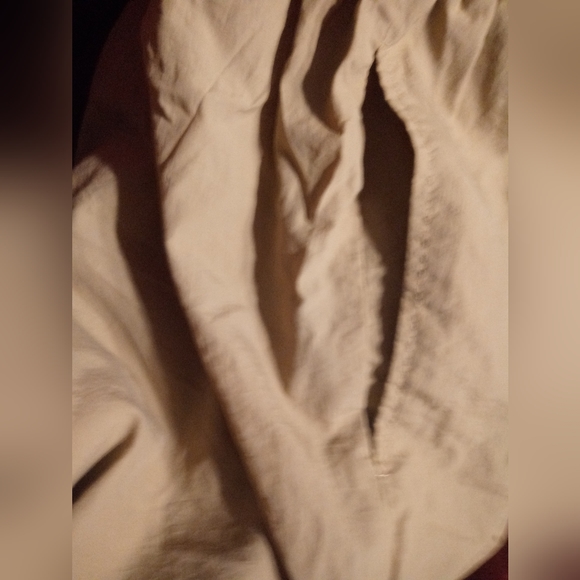 NWOT 90's parachute style joggers pull on slit pockets 100% nylon - Picture 5 of 8